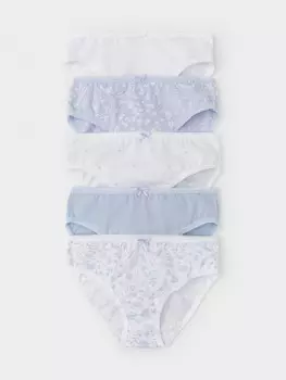 Трусы для девочек CROCKID, К 1931-5уп, цвет - голубой