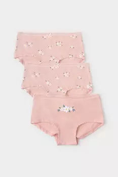 Трусы для девочек CROCKID, К 1964-3уп, цвет - розовый