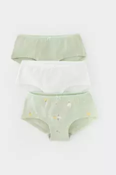 Трусы для девочек CROCKID, К 1964-3уп, цвет - голубой