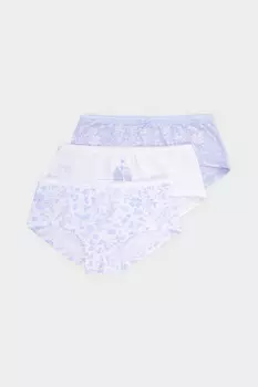 Трусы для девочек CROCKID, К 1964-3уп, цвет - голубой