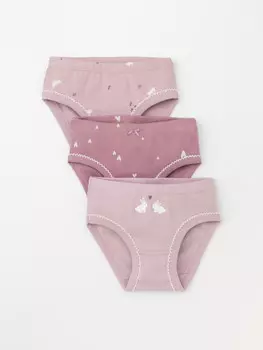 Трусы для девочек CROCKID, К 1978-3уп, цвет - розовый