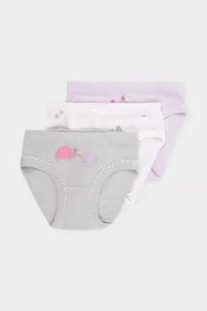 Трусы для девочек CROCKID, К 1978-3уп, цвет - фиолетовый