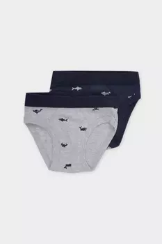 Трусы для мальчиков CROCKID, К 1907-2уп, цвет - синий