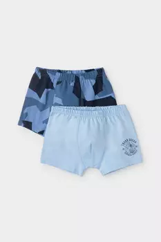 Трусы для мальчиков CROCKID, К 1912-2уп, цвет - голубой