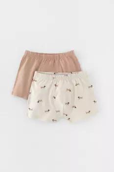 Трусы для мальчиков CROCKID, К 1912-2уп, цвет - бежевый
