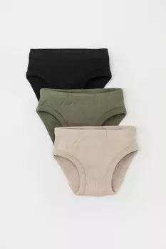 Трусы для мальчиков CROCKID, К 1928-3уп, цвет - хаки