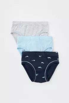 Трусы для мальчиков CROCKID, К 1928-3уп, цвет - голубой