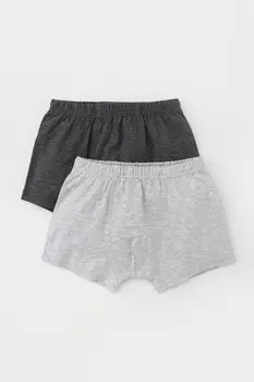 Трусы для мальчиков CROCKID, К 1930-2уп, цвет - серый