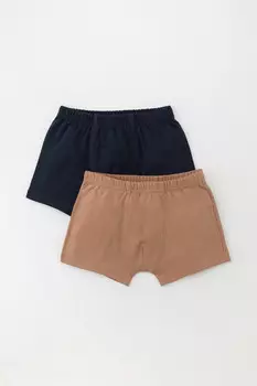 Трусы для мальчиков CROCKID, К 1930-2уп, цвет - коричневый