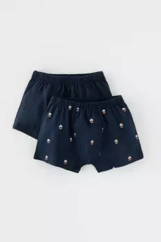 Трусы для мальчиков CROCKID, К 1930-2уп, цвет - темно-синий