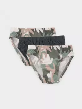 Трусы для мальчиков CROCKID, К 1966-3уп, цвет - зеленый