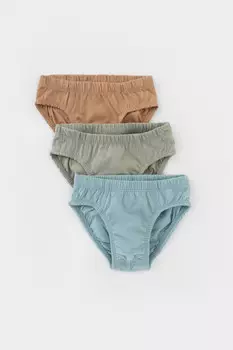 Трусы для мальчиков CROCKID, К 1966-3уп, цвет - хаки