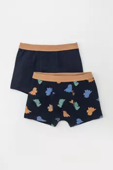 Трусы для мальчиков CROCKID, К 1980-2уп, цвет - темно-синий