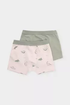 Трусы для мальчиков CROCKID, К 1980-2уп, цвет - хаки