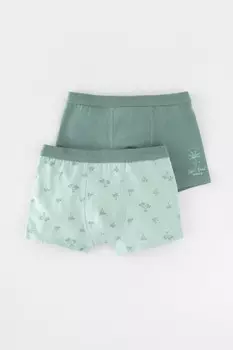 Трусы для мальчиков CROCKID, К 1980-2уп, цвет - светло-голубой