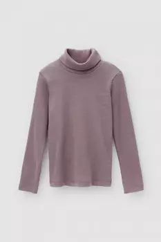 Водолазка базовая для мальчика для мальчиков CROCKID, КР 301477-1, цвет - коричневый