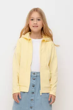 Жакет для девочек CROCKID, К 301988-1, цвет - желтый