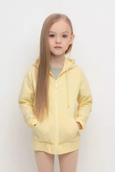 Жакет для девочек CROCKID, К 301988, цвет - желтый