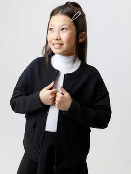 Жакет для девочек CROCKID, К 302764, цвет - черный