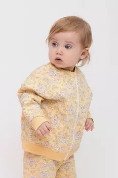 Жакет для девочек CROCKID, КР 301986, цвет - желтый