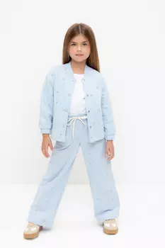 Жакет для девочек CROCKID, КР 301994-1, цвет - голубой