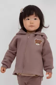 Жакет для девочек CROCKID, КР 302201, цвет - коричневый