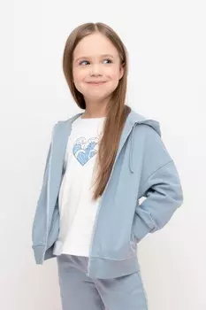 Жакет для девочек CROCKID, КР 302388, цвет - синий