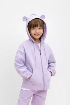 Жакет для девочек CROCKID, КР 302398, цвет - фиолетовый