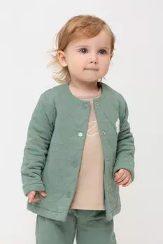 Жакет для девочек CROCKID, КР 302549, цвет - зеленый