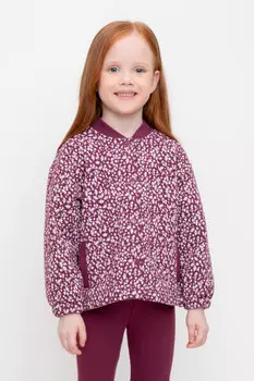 Жакет для девочек CROCKID, КР 302574, цвет - бордовый