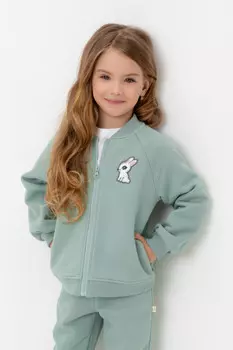 Жакет для девочек CROCKID, КР 302649, цвет - минт