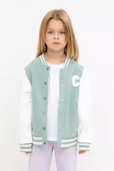 Жакет для девочек CROCKID, КР 302675, цвет - голубой