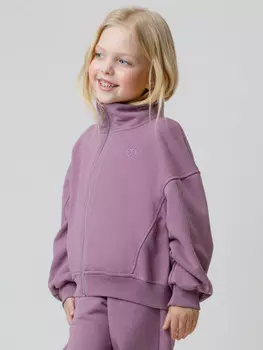 Жакет для девочек CROCKID, КР 302817, цвет - фиолетовый