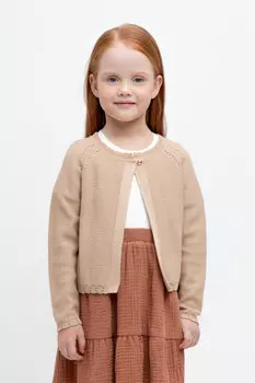 Жакет для девочек CROCKID, КВ 30092/24, цвет - бежевый