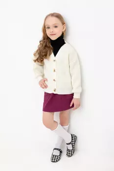 Жакет для девочек CROCKID, КВ 30133/ш, цвет - бежевый