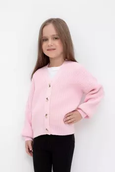 Жакет для девочек CROCKID, КВ 30133/ш, цвет - розовый