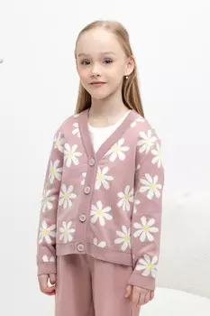 Жакет для девочек CROCKID, КВ 30150, цвет - розовый