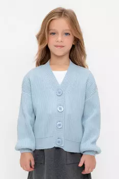 Жакет для девочек CROCKID, КВ 30151, цвет - голубой