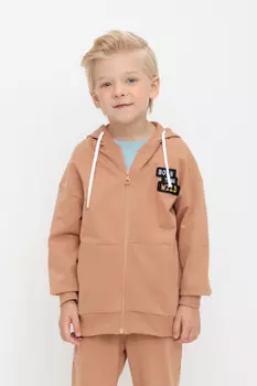 Жакет для мальчиков CROCKID, К 302288, цвет - коричневый