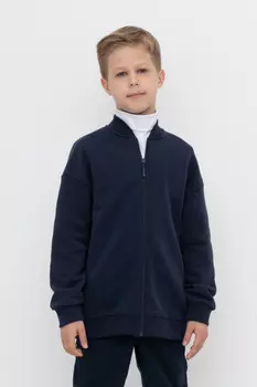 Жакет для мальчиков CROCKID, К 302500, цвет - синий