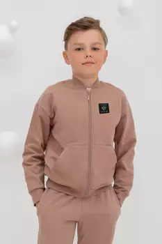 Жакет для мальчиков CROCKID, КР 302163, цвет - коричневый