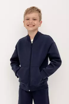 Жакет для мальчиков CROCKID, КР 302163, цвет - темно-синий