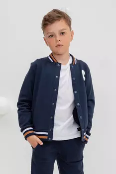 Жакет для мальчиков CROCKID, КР 302173, цвет - темно-синий
