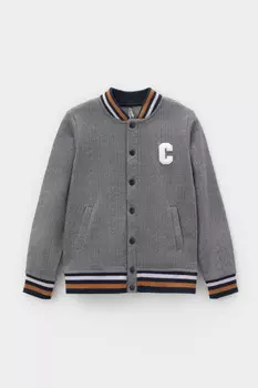 Жакет для мальчиков CROCKID, КР 302174, цвет - серый