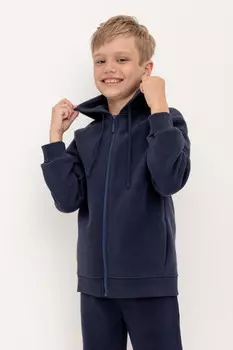 Жакет для мальчиков CROCKID, КР 302217, цвет - темно-синий