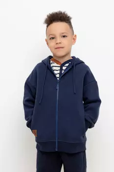 Жакет для мальчиков CROCKID, КР 302217, цвет - темно-синий