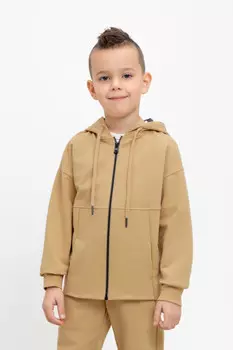 Жакет для мальчиков CROCKID, КР 302306, цвет - коричневый