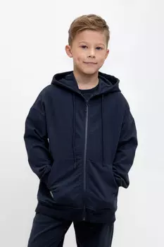 Жакет для мальчиков CROCKID, КР 302402, цвет - темно-синий