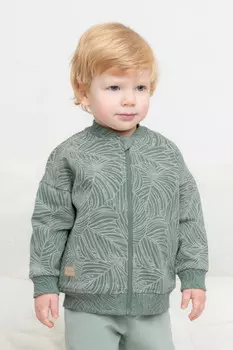 Жакет для мальчиков CROCKID, КР 302410, цвет - зеленый