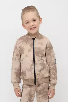 Жакет для мальчиков CROCKID, КР 302603, цвет - бежевый